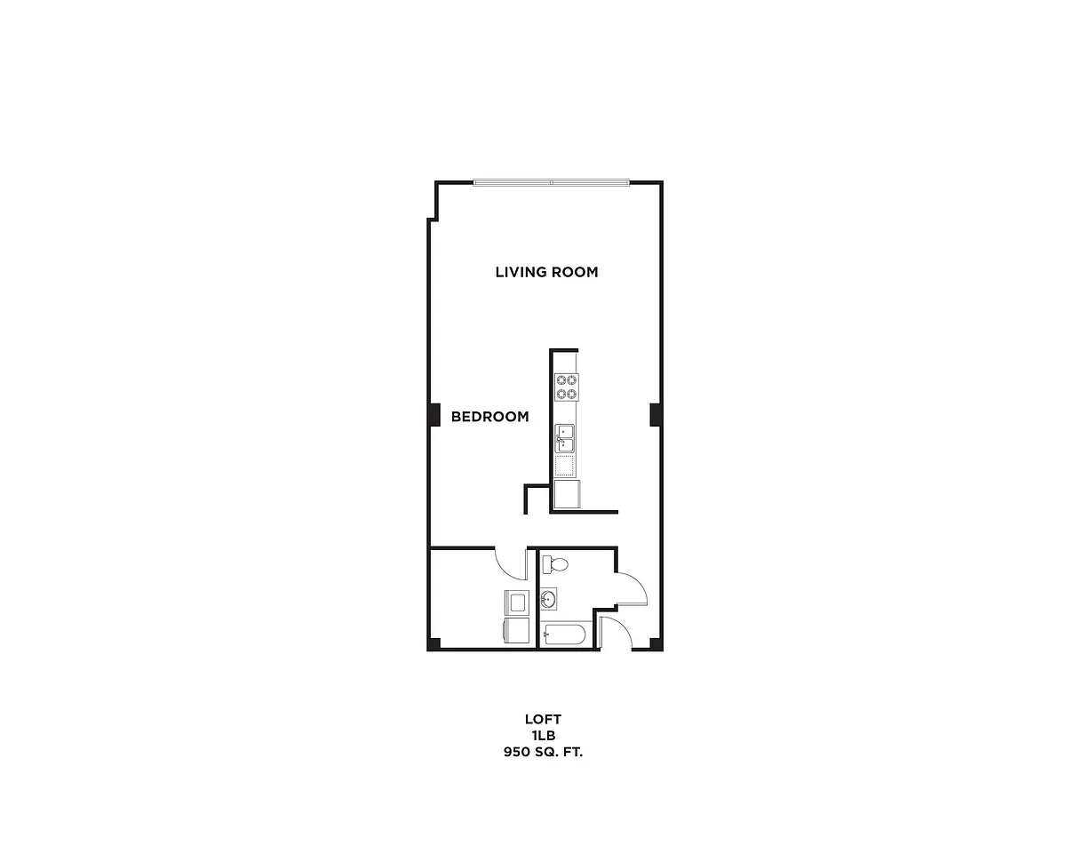 Floor plan 1LB