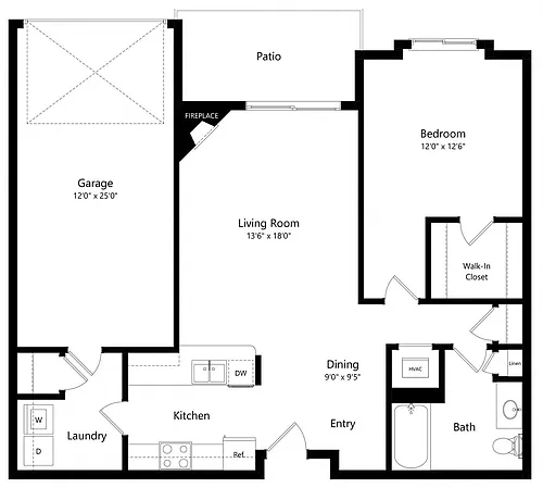 Floor plan Bay
