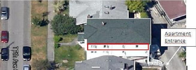 Unit windows - aerial view