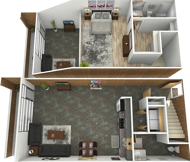 Rita Hayworth Floorplan Diagram