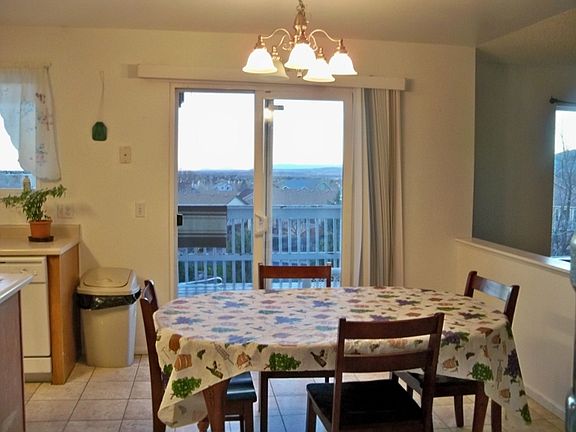 Dining area with Walk Out Deck