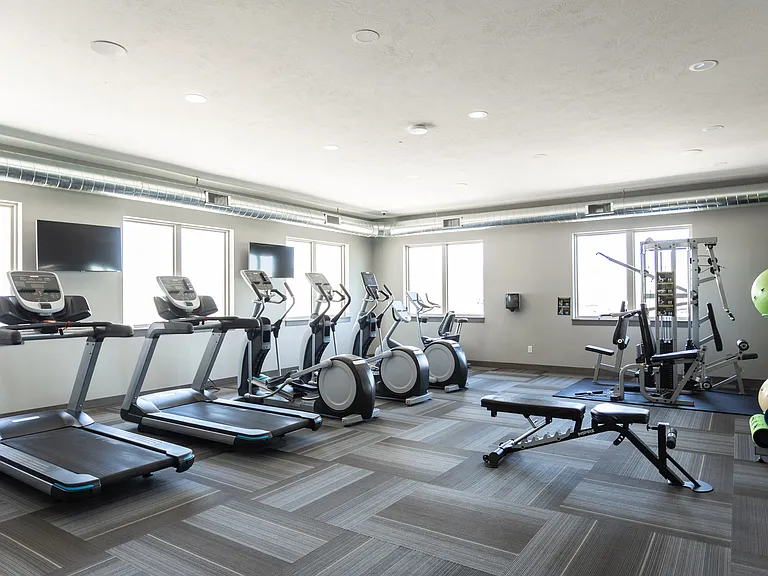 24/7 Fitness Room in Clubhouse