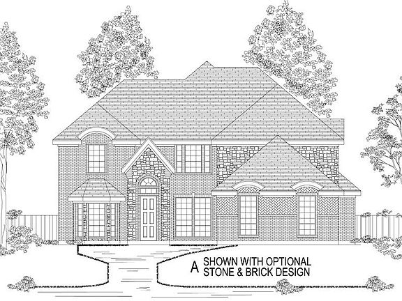 Crestone FSW Elevation A w Optional Stone