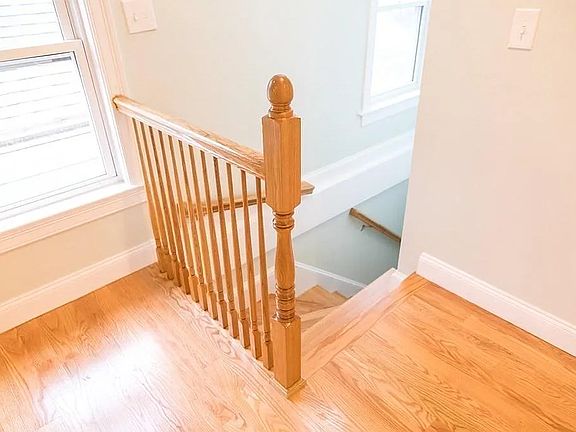Entry-way stairs.