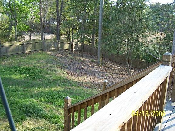 Spacious Back yard overlooking a Tidal Marsh
