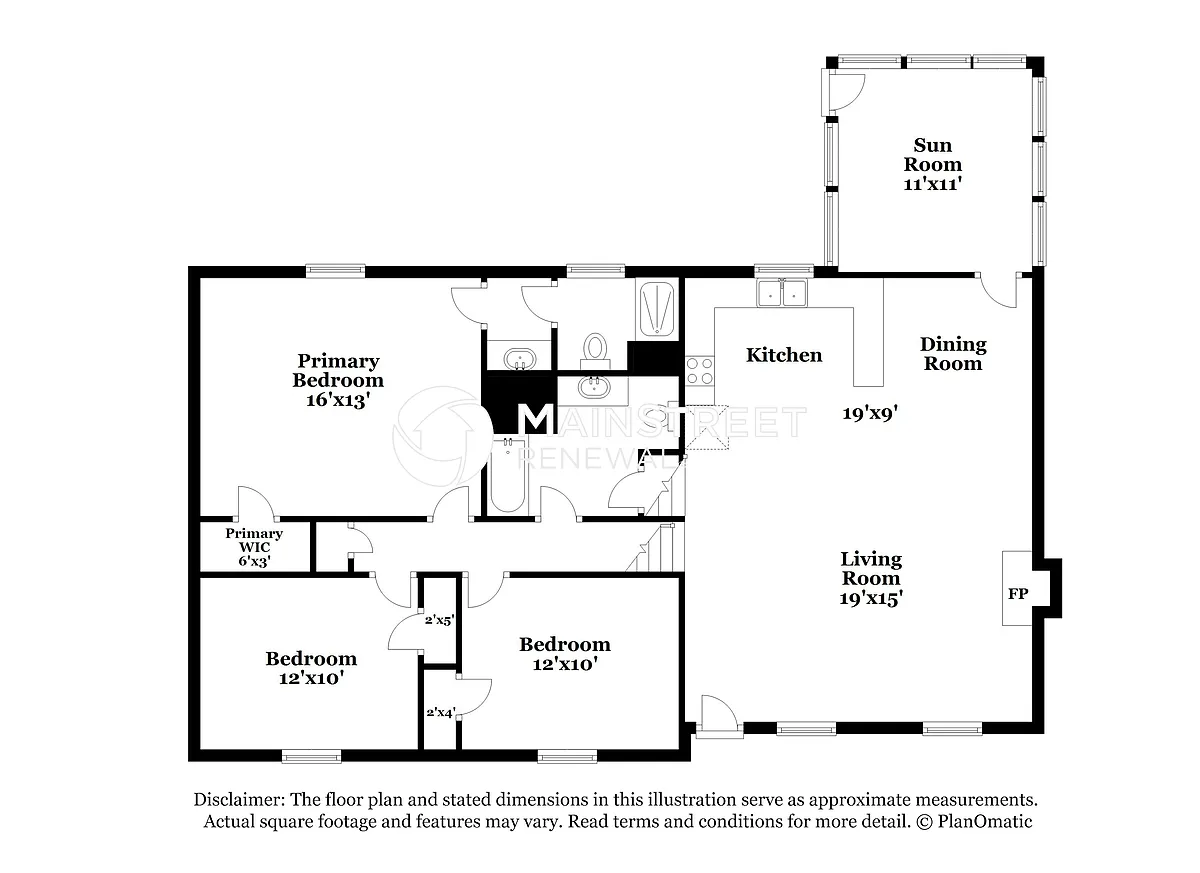 Floor Plan - 4669 Ridge Dr