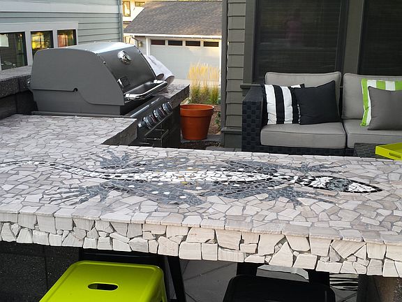 Outdoor kitchen