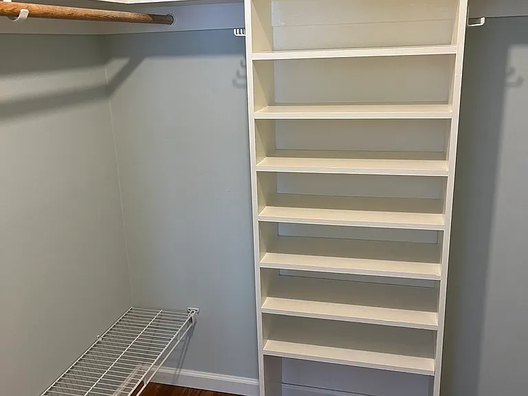 large walk in closet