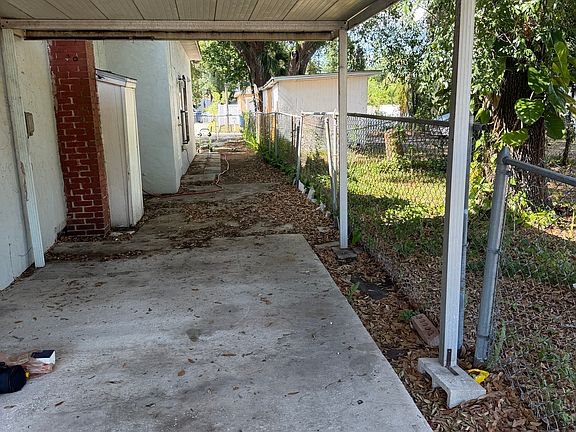 Covered carport