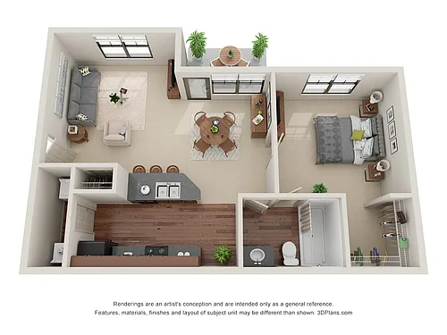 Floor plan The Azalea