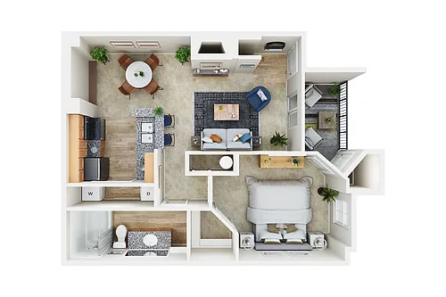 Floor plan Gypsum