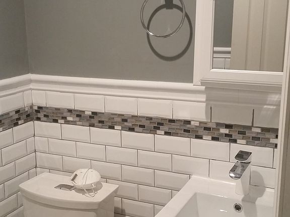 Second floor half bath