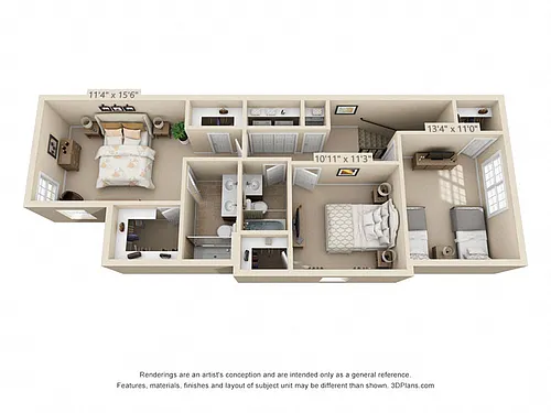 Floor plan C1