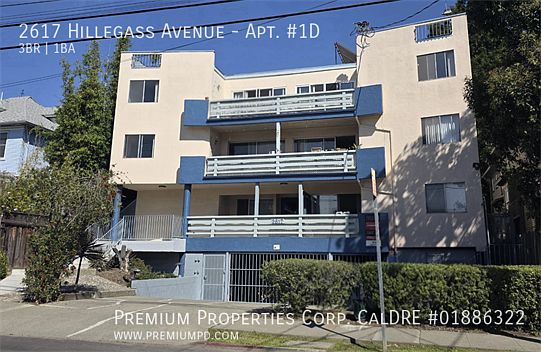 1st image of 2617 Hillegass Ave APT 1D