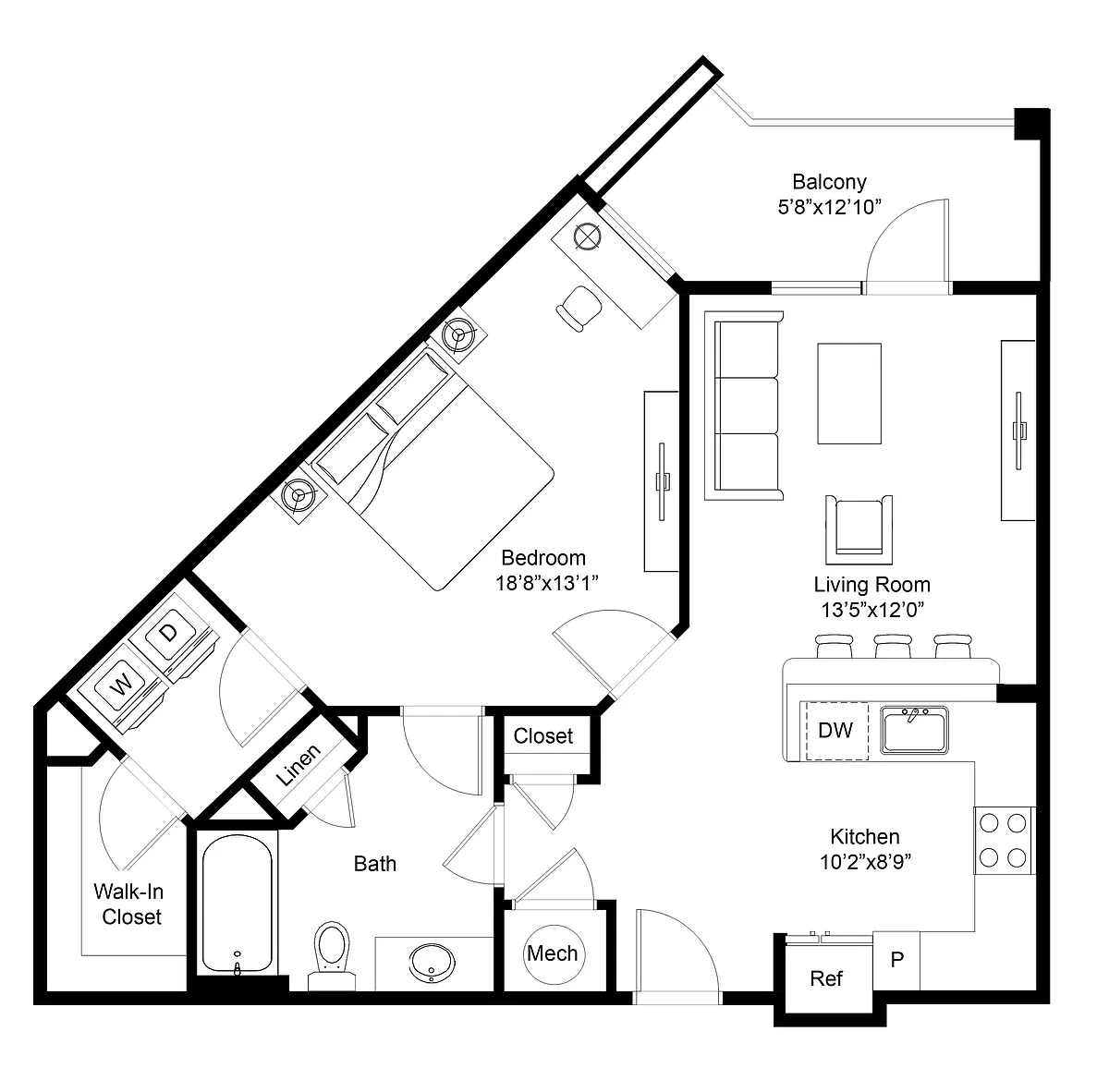 Floor plan Trestles