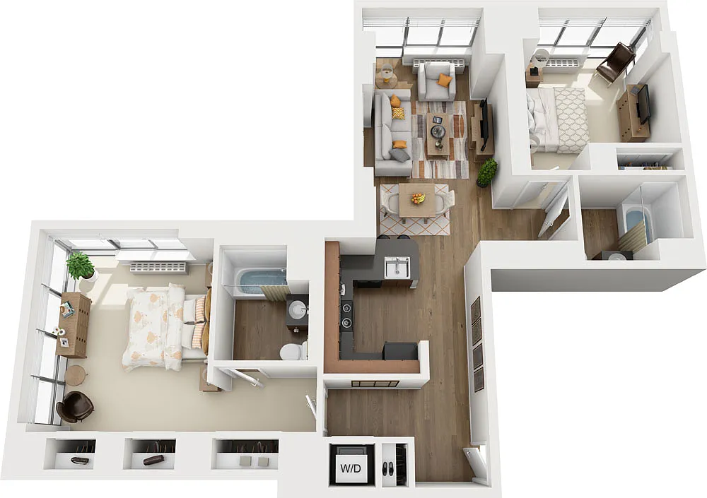 Floor plan Bernini