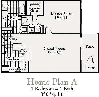 Floor plan AA