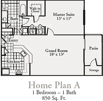 Floor plan AA