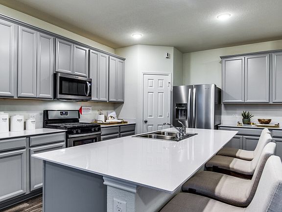 Spacious kitchen with abundant cabinet space