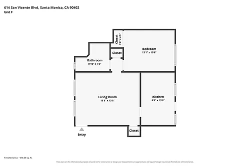 Floor plan 614-F