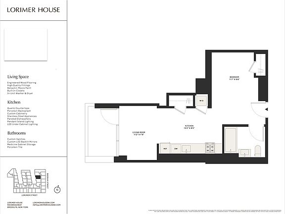 2nd image of 255 Lorimer St #812