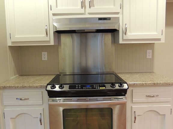 All stainless appliances.