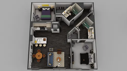 Floor plan B1a