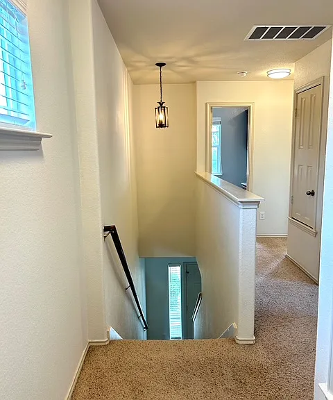 Upstairs hallway - view from master bedroom