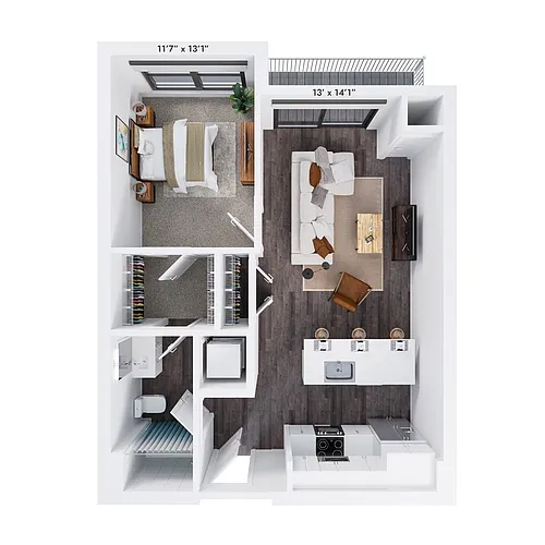 Floor plan A1