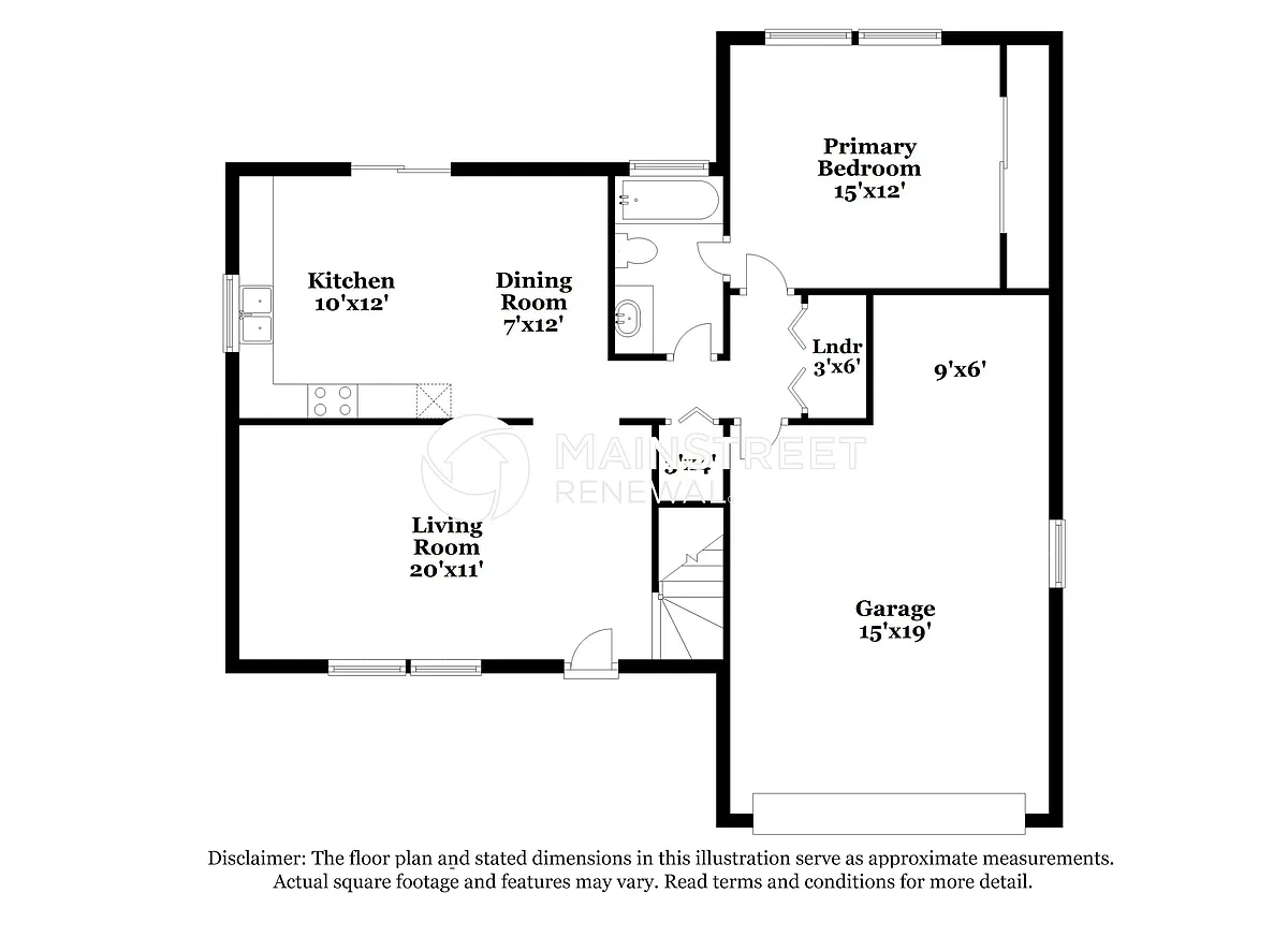 Floor Plan - 604 Breezeway Ct