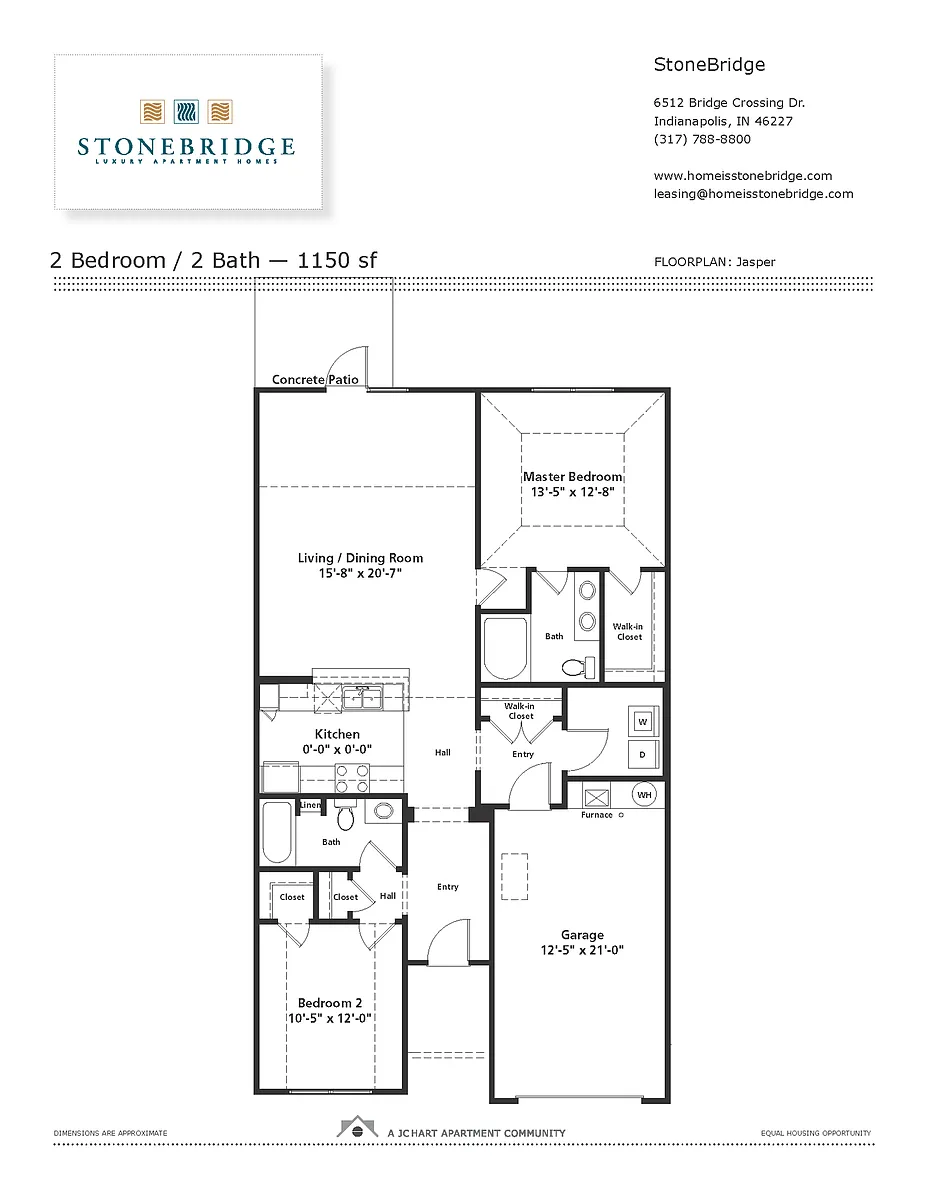Floor plan Jasper 2.2