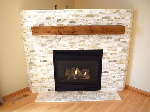 Fireplace & Mantel