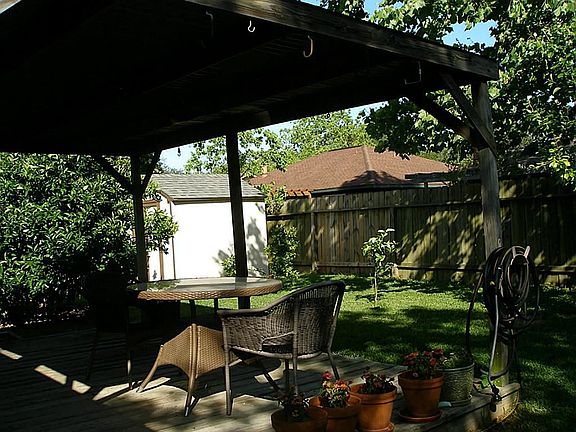 COVERED PATIO & STORAGE BUILDING