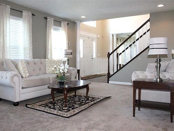 Living room with so much natural light