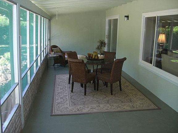 Screened In Sunroom