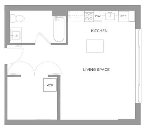 Floor plan S1E