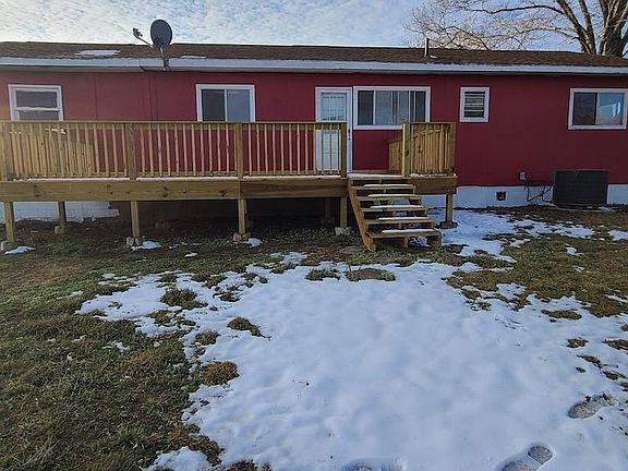 exterior back deck