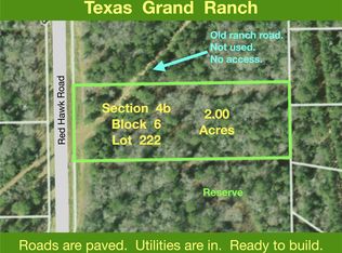 4B-6-222 Red Hawk Rd LOT 222, Huntsville, TX 77340