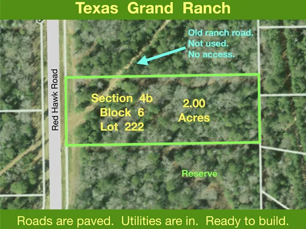 4B-6-222 Red Hawk Rd Lot 222, Huntsville, TX 77340