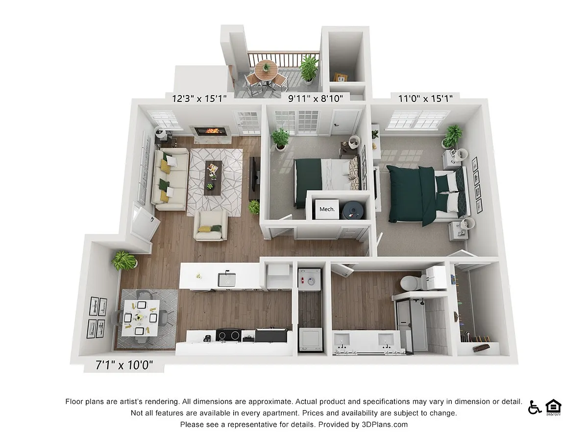 Floor plan B1