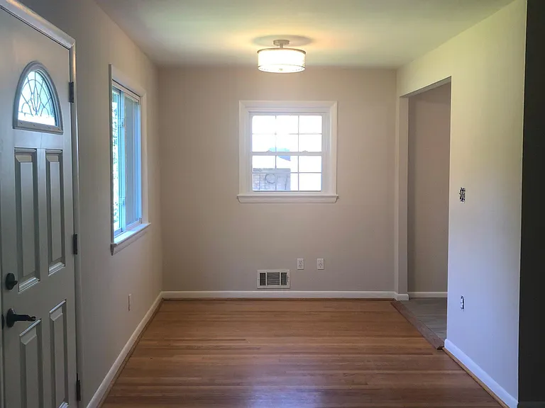 Living room looking into dining room