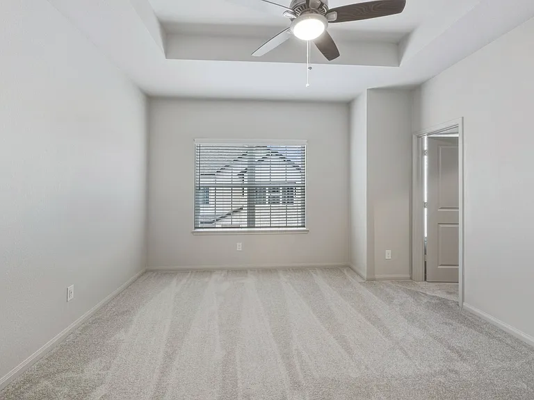 Primary Bedroom with Ceiling Fan (Plan 3191)