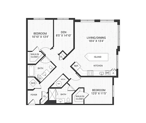 Floor plan B9D