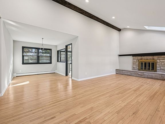 Living Room open to Dining Room