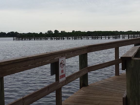 Fishing doc with boat slips