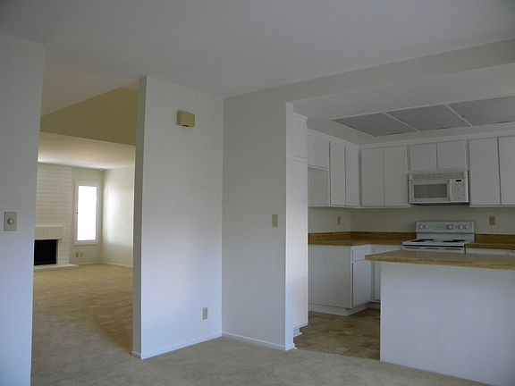 FR view of kitchen & LR
