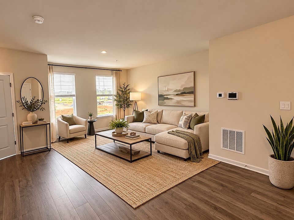 Living room Virtually Staged
