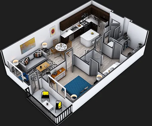 Floor plan A2 OF