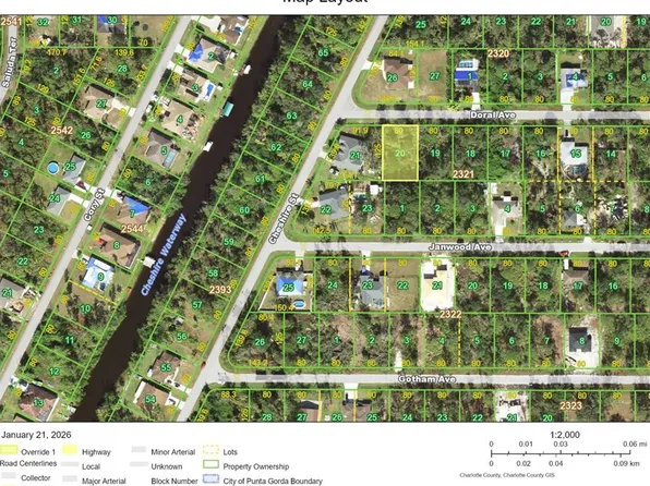13157 DORAL AVENUE LOT 20, PORT CHARLOTTE, FL 33953
