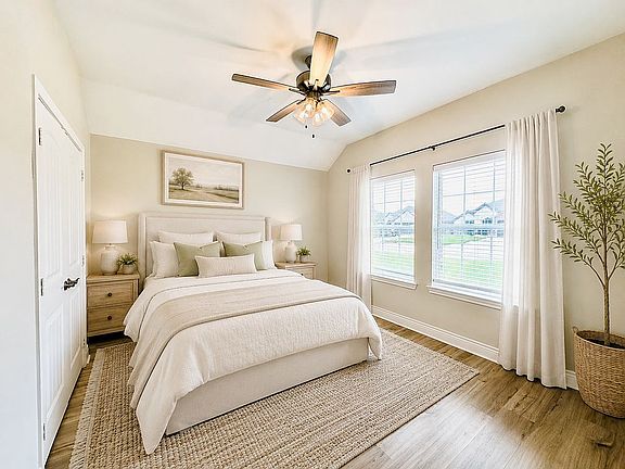1st Bedroom-Virtually staged